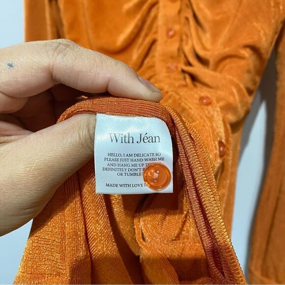 NWOT With Jean Andy Shirt Mini Dress - Picture 6 of 7